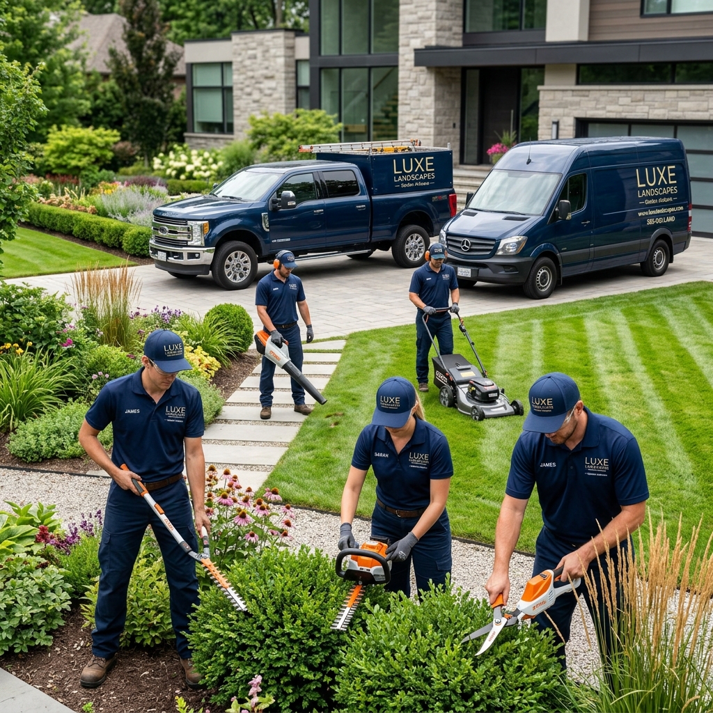 A.S.A.P.E. Home Services, LLC. Lawn care and Leaf removal team